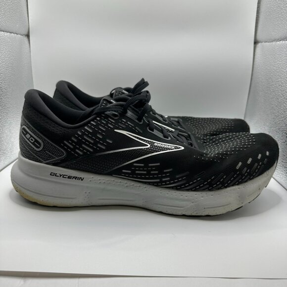 Brooks Glycerin 20 Shoes Mens Size 13 Black Running Comfort Trainer